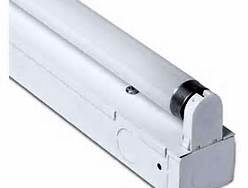 1 lamp 48 inch premium industrial-commercial grade fluorescent fixture with electronic ballast