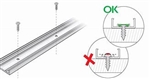 eW Profile Powercore Mounting Track, 39"