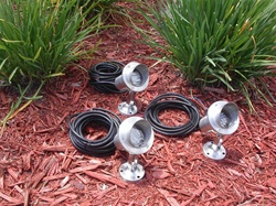 COLOR CHANGING LOW VOLTAGE LED LANDSCAPE & POND LIGHT SET