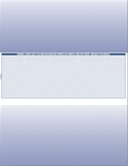 Solid Blue Middle Check Paper MICRpro