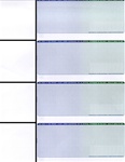 Personal Check Paper - 4 Checks per Page MICRpro