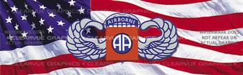 82nd Airborne Military Rear Window Graphic