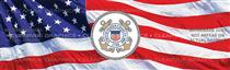 U.S. Coast Guard Military Rear Window Graphic