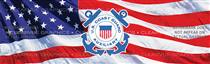 Coast Guard Auxiliary Military Rear Window Graphic