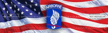 173rd Airborne Brigade Military Rear Window Graphic