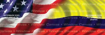 Amer. Pride, Columbia Hrtg. Flag Rear Window Graphic