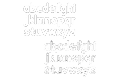 Alphabet Matching and Tracing Sheets (PDF)