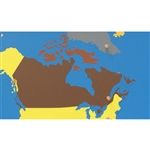 Canada - Puzzle Piece of North America