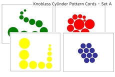 Knobless Cylinder Pattern Cards