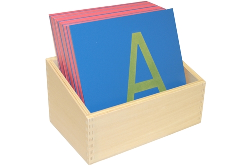 IFIT Montessori: Capital Case Sandpaper Letters, Print