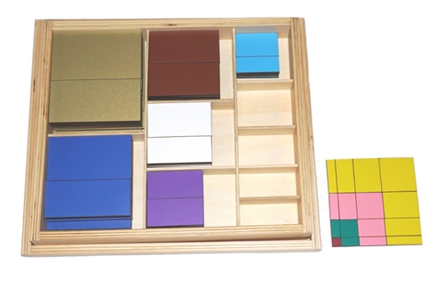 IFIT Montessori: Table of Pythagoras (Decanomial Squares)