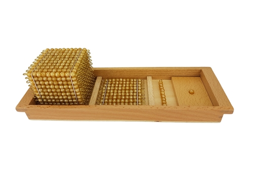 IFIT Montessori: Introduction to Decimal Quantity with Tray (N Beads)