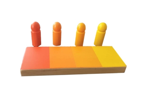 IFIT Montessori: 4 Orange Skittles and Color Board