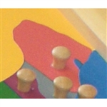 IFIT Montessori: Maine - Puzzle Piece of USA (Wood Knob)