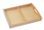 2-Compartment Wooden Tray