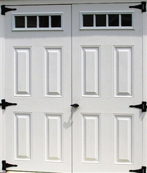 2-30 1/2" x 72" 4 Lite Fiberglass Doors  SHIPPING IS FREE