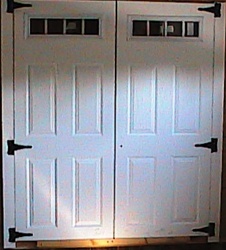 2-30 1/2" x 78" 4 Lite Fiberglass Doors  SHIPPING IS FREE