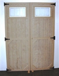 2-Standard Doors With Transom Windows ( SHIPPING IS FREE!)