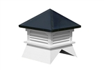 Vinyl Shed Cupola's W/ Aluminum Roof