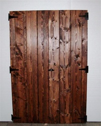 2-Wood Panel Doors  SHIPPING IS FREE !