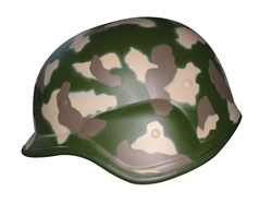 TG000C Woodland Camo Plastic PASGT M88 Helmet- 3L-INTL