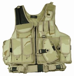 TG100D Desert Camouflage Deluxe Tactical Vest - 3L-INTL