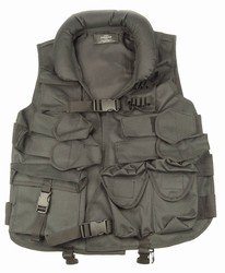 TG102B Black Tactical Vest with Soft Collar - 3L-INTL