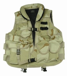 TG102D Desert Camo Tactical Vest with Soft Collar - 3L-INTL