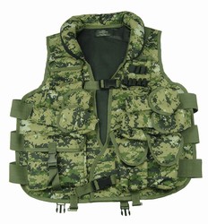 TG102W Woodland Digital Camo Soft Collar Tactical Vest - 3L-INTL