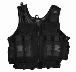 TG104B Black Deluxe Paintball Vest - 3L-INTL