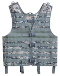 TG107W Woodland Digital MOLLE Web Tactical Vest - 3L-INTL