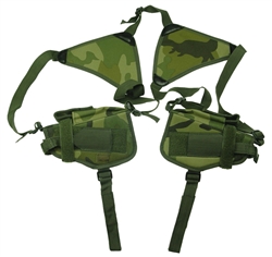 TG208CB-2 Woodland Camouflage Horizontal Shoulder Holsters (2 pcs) - 3L-INTL