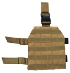 TG231T Tan MOLLE Drop Leg Platform - 3L-INTL