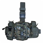 TG240W Woodland Digital Camo MOLLE Utility Leg Rig - 3L-INTL