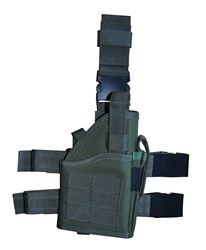 TG246G OD Green Tactical Leg Holster with Web Straps - 3L-INTL