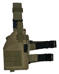 TG246T Tan Tactical Leg Holster with Web Straps - 3L-INTL