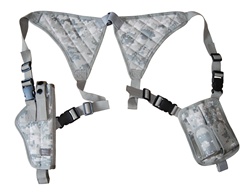 TG255AA ACU Digital Universal Vertical Shoulder Holster with Mag Pouches - 3L-INTL