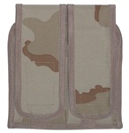 TG302D Desert Camo MOLLE Dual Rifle Mag Pouch - 3L-INTL