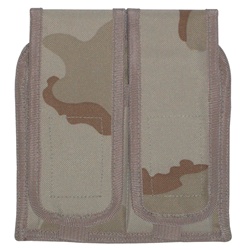 TG302D Desert Camo MOLLE Dual Rifle Mag Pouch - 3L-INTL