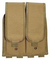 TG302T-4 Tan MOLLE Universal Double Rifle Magazine Pouch (4 pcs) - 3L-INTL