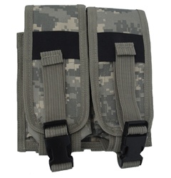 TG305A ACU Digital Camouflage MOLLE Double Rifle Mag Pouch - 3L-INTL