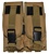 TG305T Tan MOLLE Double Rifle Magazine Pouch - 3L-INTL