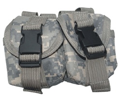 TG306A ACU Digital Camouflage MOLLE Hand Grenade Pouch - 3L-INTL