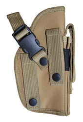 TG307T-6 Tan MOLLE Ambidextrous Pistol Holster (6 pcs) - 3L-INTL