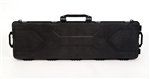 TG808B-50 Black 50 1/4" Plastic Gun Case with Wheels - 3L-INTL