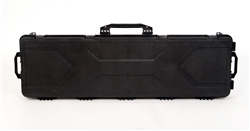 TG808B-50 Black 50 1/4" Plastic Gun Case with Wheels - 3L-INTL