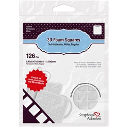 3L Scrapbook Adhesives 3D Foam Squares Regular