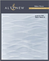 Altenew - 3D Embossing Folder Ribbon Waves