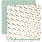 Cocoa Vanilla Studio - Great Escape Patterned  Paper Direction