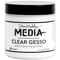 Dina Wakley Media - Clear Gesso 4 oz